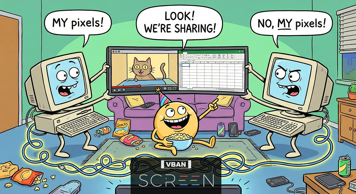 Screen-Sharing-via-network-with-VB-SCREEN