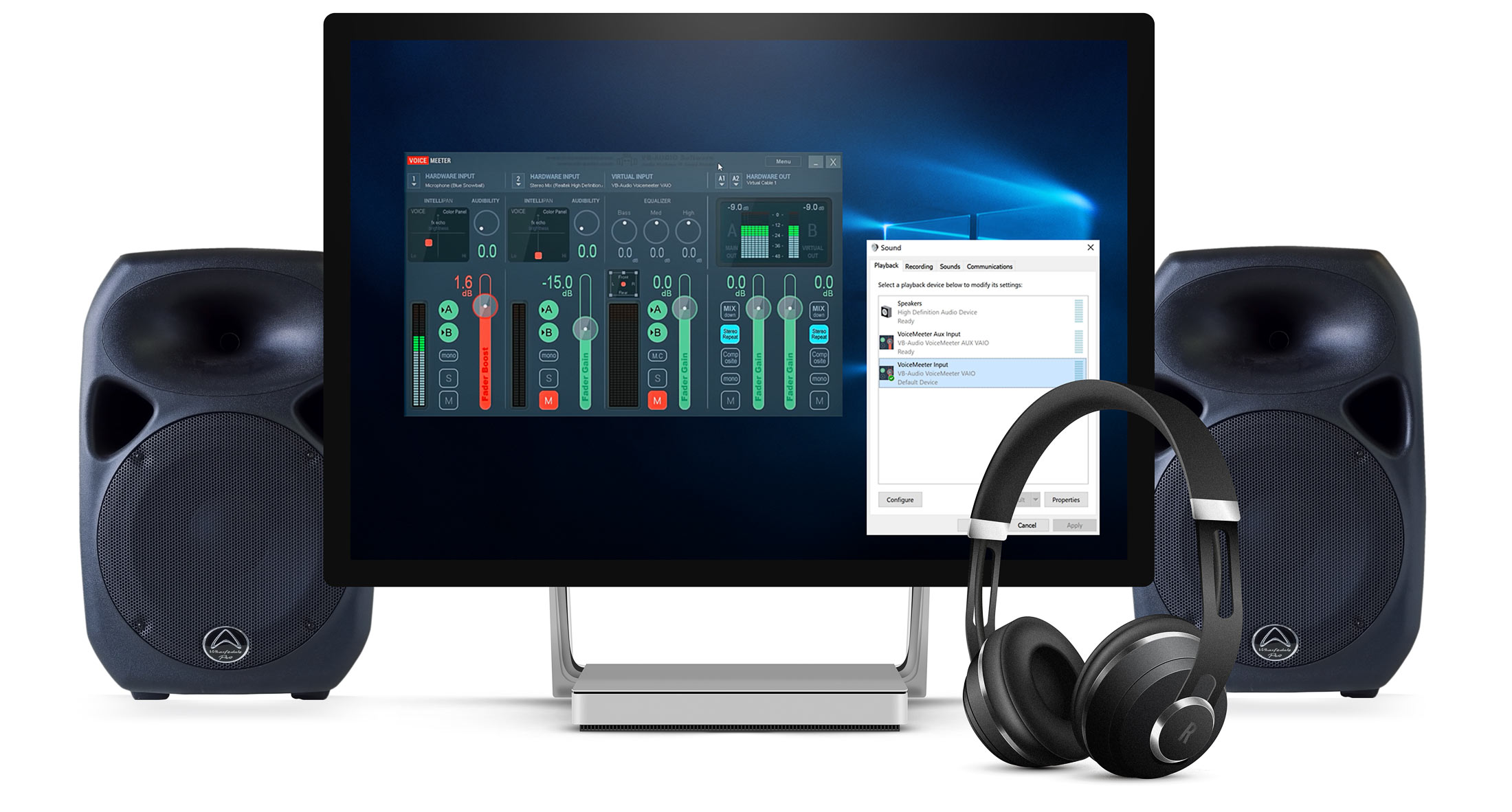 voicemeeter cable output